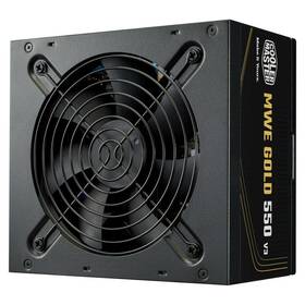 Zdroj Cooler Master MWE Gold V3 550W, 80+ Gold, ATX 3.1 čierny

