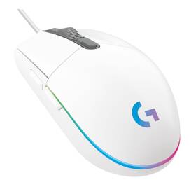 Myš Logitech G102 Lightsync biela

