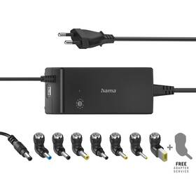 Sieťový adaptér Hama univerzálny pre notebook, 12-22 V, 90 W 

