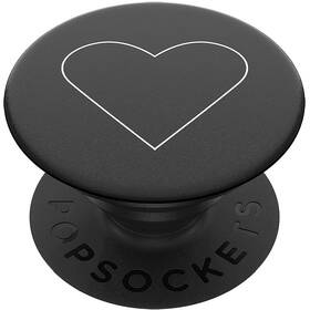 Držiak PopSockets PG WHT HEART BLACK 

