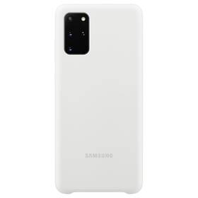 Kryt na mobil Samsung Silicon Cover na Galaxy S20+ biely

