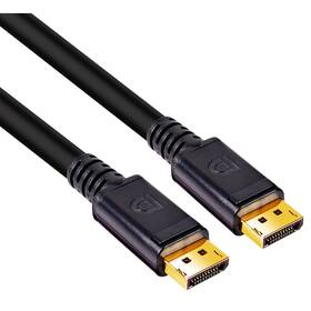 Kábel Club3D DisplayPort 1.4, pozlátený, 4m čierny


