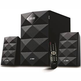 Reproduktory Fenda F&D A180X 2.1, bluetooth, rádio, USB, diaľkové ovládanie čierne

