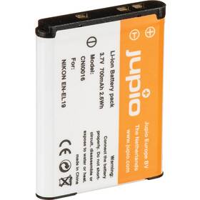 Batéria Jupio EN-EL19 700 mAh (Nikon) biela

