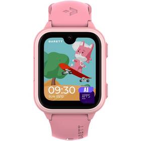 Inteligentné hodinky Garett Kids Vibe AI 4G ružové

