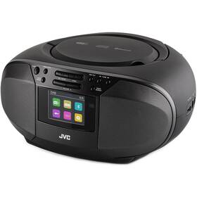 Rádioprijímač DAB+/CD JVC RD-E664B-DAB čierny

