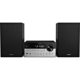 Mikro HiFi systém Philips TAM4205M2 čierny/strieborný

