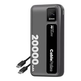Powerbank Obal:Me CablePulse Powerbanka 20000mAh 22,5W čierna


