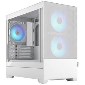 Case FRACTAL DESIGN RGB Tempered Glass Clear Tint biela

