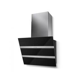 Odsávač pár Faber STEELMAX EV8 BK/X A55 čierny/nerez/sklo

