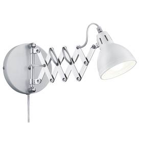 Nástenné svietidlo Reality SCISSOR, E14, 28 W biele

