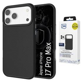 Kryt na mobil 3mk HARDY Shockproof MagCase na Apple iPhone 17 Pro Max čierny

