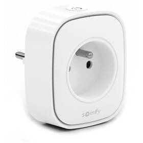 Zásuvka Somfy Múdra zásuvka Zigbee E-Type Somfy biela

