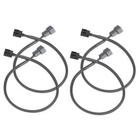 Kábel AKASA PWM Fan Extension Cable 30cm (4-pack) 


