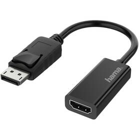 Redukcia Hama DisplayPort/HDMI čierna

