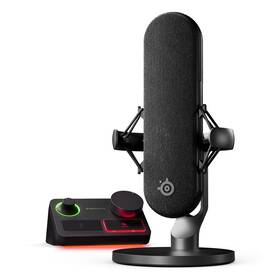 Mikrofón SteelSeries Alias Pro čierny

