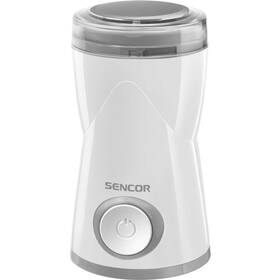 Mlynček na kávu Sencor SCG 1050WH biely


