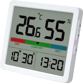 Teplomer WG MiniMeteo, vlhkoměr biela

