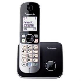 Domáci telefón Panasonic KX-TG6811FXB čierna farba
