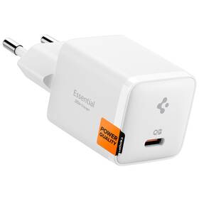 Nabíjačka do siete Spigen Essential 30W 1xUSB-C biela

