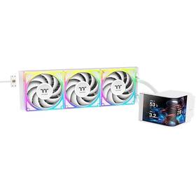 Vodný chladič Thermaltake MAGCurve 360 Ultra Snow Edition ARGB biely

