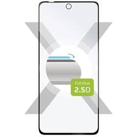 Tvrdené sklo FIXED Full-Cover na Motorola Moto G72 čierne

