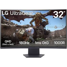 Herný monitor LG UltraGear 32GS60QC-B čierny

