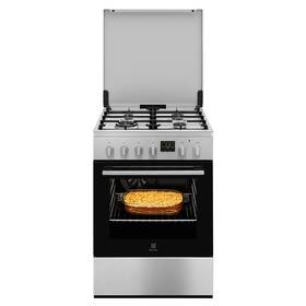 Kombinovaný sporák Electrolux LKK664223X nerez

