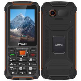 Mobilný telefón Evolveo StrongPhone Z6 čierny/oranžový

