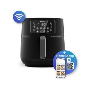 Fritéza teplovzdušná Philips Airfryer 5000 Series 7,2 l, Connected HD9285/90 čierna

