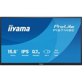 Monitor IIYAMA ProLite P1671HSC-B1 čierny

