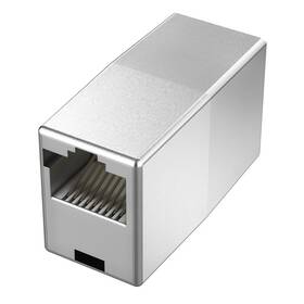 Spojka Hama RJ45 (F)/RJ45 (F) strieborná farba
