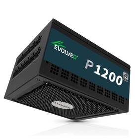 Zdroj Evolveo P1200 80+ Platinum, 1200W, ATX 3.1 čierny

