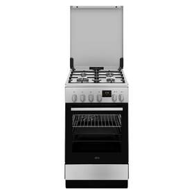 Kombinovaný sporák AEG CKB56490AM nerez

