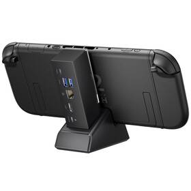 Dokovacia stanica JSAUX 7v1 Multifunctional for Switch 2 čierna

