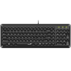 Klávesnica Genius Slimstar Q200, CZ/SK čierna

