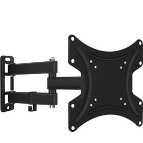 Držiak na TV Connect IT nástenný, polohovateľný, uhlopriečka 13"-37", nosnosť 25 kg čierny

