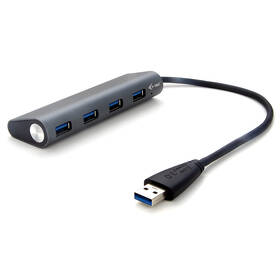 USB Hub i-tec USB 3.0 / 4x USB 3.0 čierny

