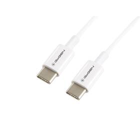 Kábel GoGEN USB-C / USB-C, 1m biely

