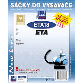 Vrecká pre vysávače Jolly ETA 18 (5 ks) 

