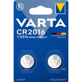 Batéria lítiová Varta CR2016, blister 2ks 

