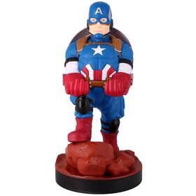 Držiak EXG Cable Guy - Captain America červený/modrý

