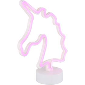 Stolná lampa GLOBO neon Unicorn II biela

