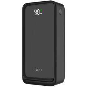 Powerbank FIXED Zen2 30 s LCD displejom, PD 20W, 30000 mAh čierny

