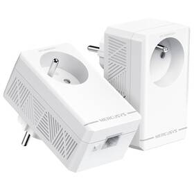Sieťový rozvod LAN po 230V Mercusys MP300P AV600 KIT biele

