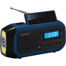 Rádioprijímač Sencor SRD 1050SCL BB čierny/modrý

