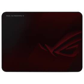 Podložka pod myš Asus ROG SCABBARD II 36 x 26 cm čierna/červená

