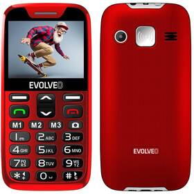 Mobilný telefón Evolveo EasyPhone XR červený


