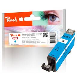 Cartridge Peach Canon CLI-521C, 550 strán 

