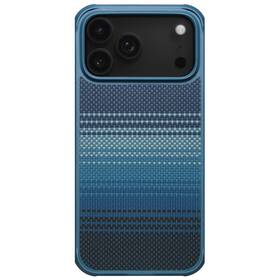 Kryt na mobil Pitaka Aramid ProGuard Moonrise na Apple iPhone 17 Pro modrý

